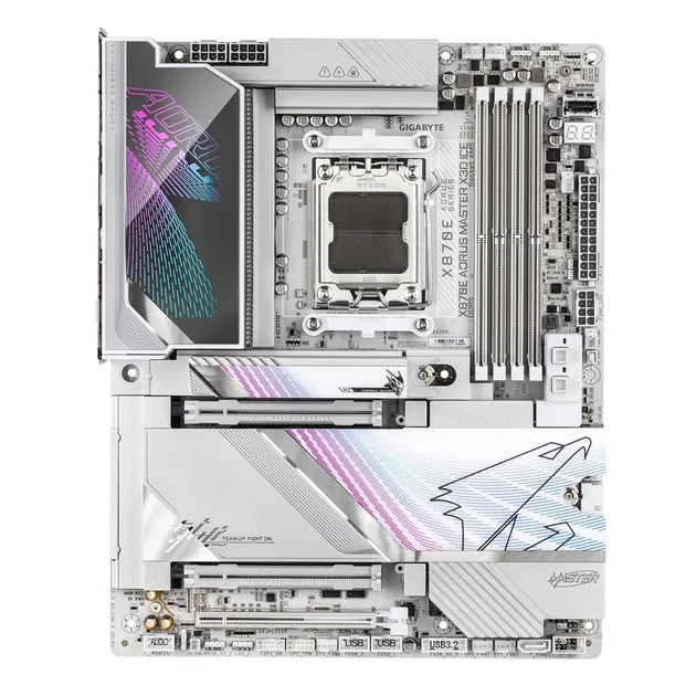 Gigabyte Placă de bază X870E A MASTER X3D ICE sAM5 X870 4xDDR5