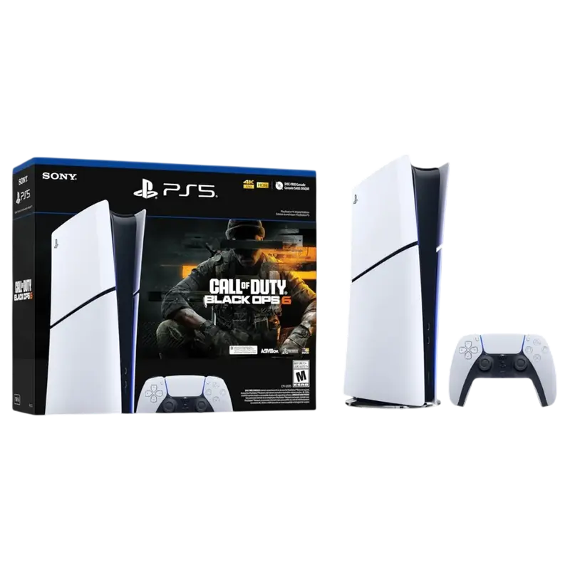 PlayStation 5 D Slim Digital Edition 1TB + COD 6 Bundle