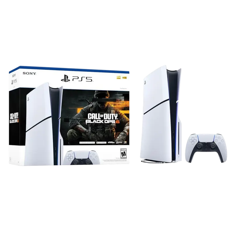 SONY PlayStation 5 Slim Disc Edition + Call of Duty Black Ops 6 Bundel 1TB - White
