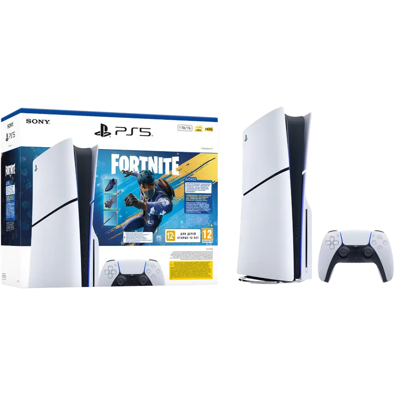 PlayStation 5 D Slim Disc Edition Bundle ~Fortnite Flowering Chaos ~