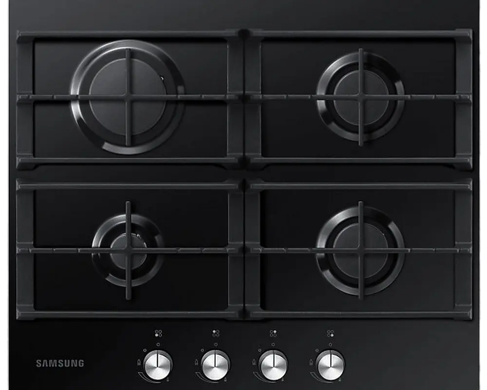 Plită incorporabilă pe gaz Samsung NA64H3010AK/WT Black