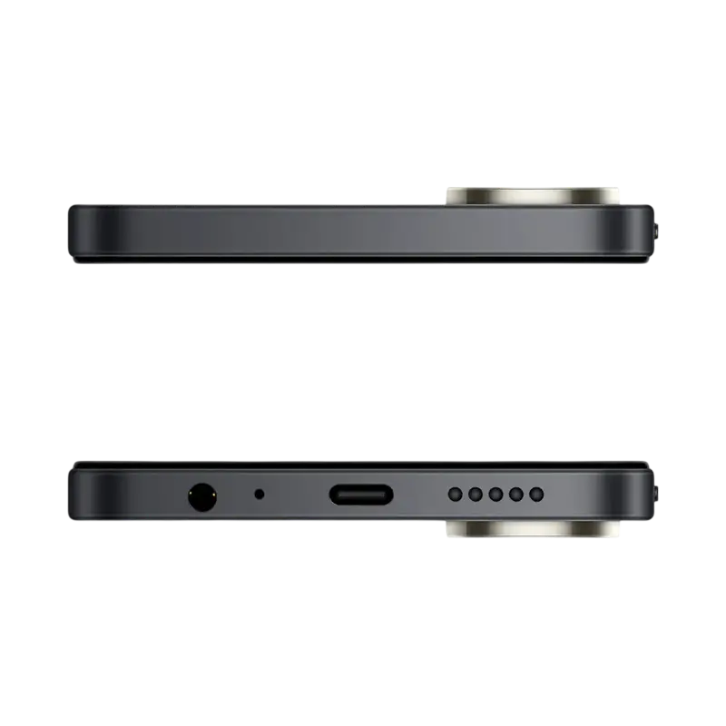 Telefon Xiaomi Poco C81 Pro 4/128 GB Negru, vedere laterală