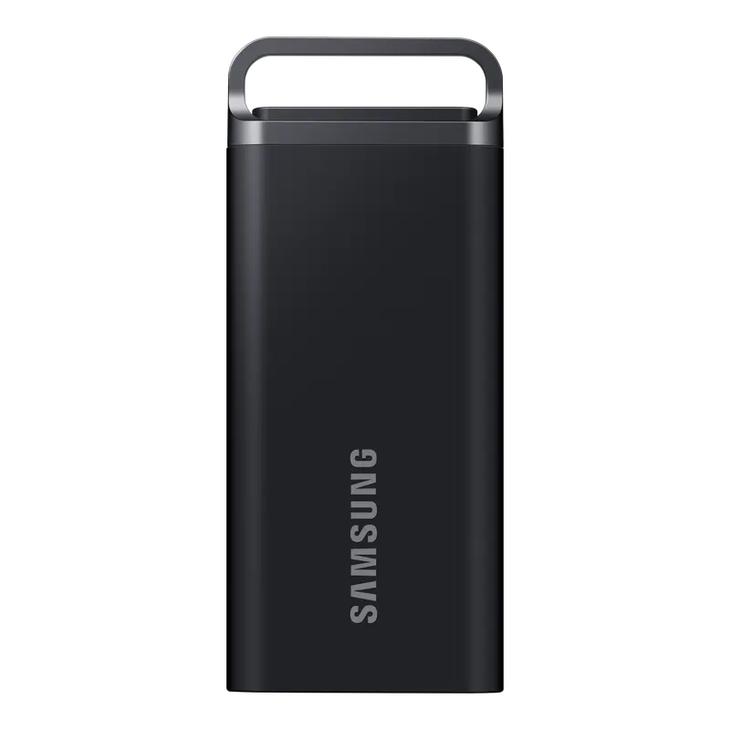 2.0TB Samsung Portable SSD T5 EVO Black, USB-C 3.0 (95x40x17mm, 102g, R/W:460/460MB/s)