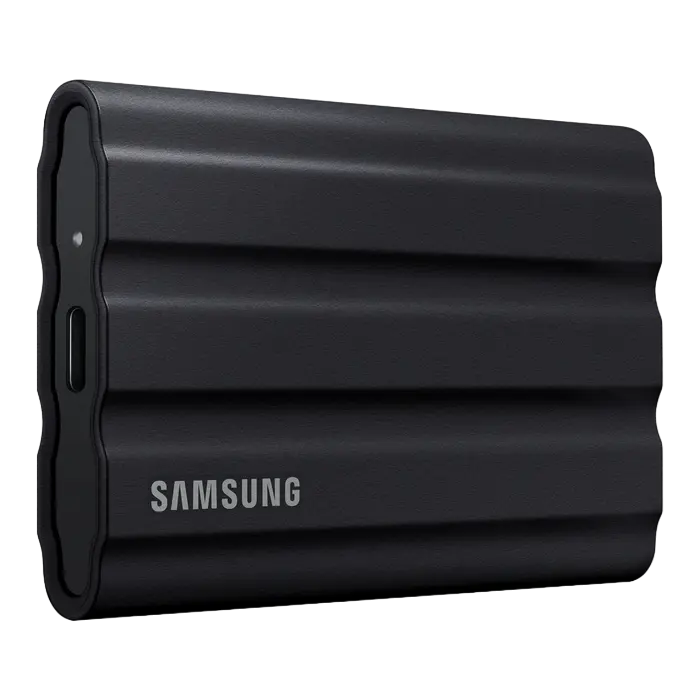 SSD portabil Samsung T7 Shield 2TB USB-C, negru