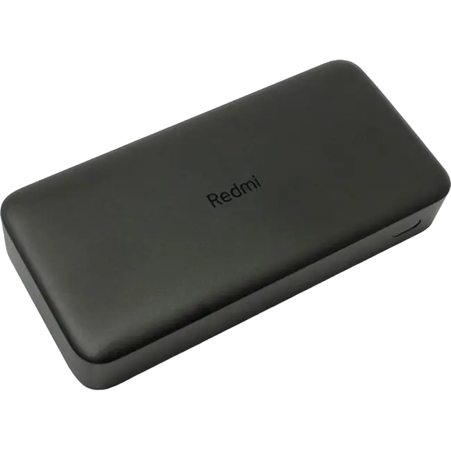 Power Bank Xiaomi Redmi, 20000 mAh, 18W, Black