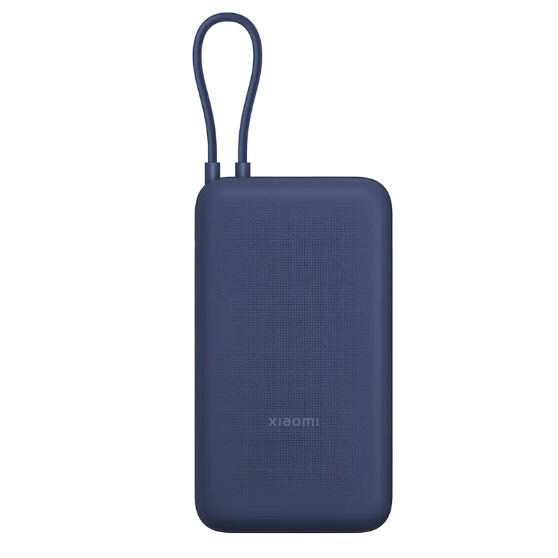 Power Bank, Xiaomi 20000 mAh, 33W (Integrated Cable) Blue GL