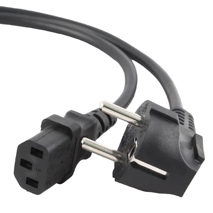 Power Cord PC-220V 1.8m Euro Plug 6A, PC-186, Cablexpert