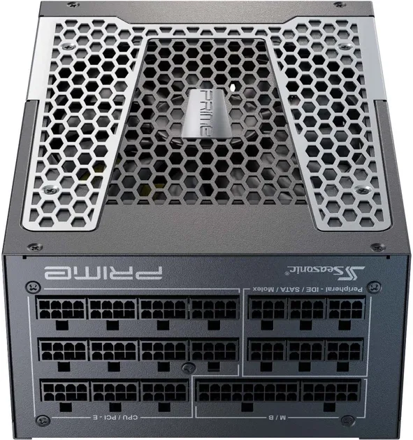 Seasonic Prime PX-1600 Platinum 1600 W (SSR-1600PD2), vedere laterală