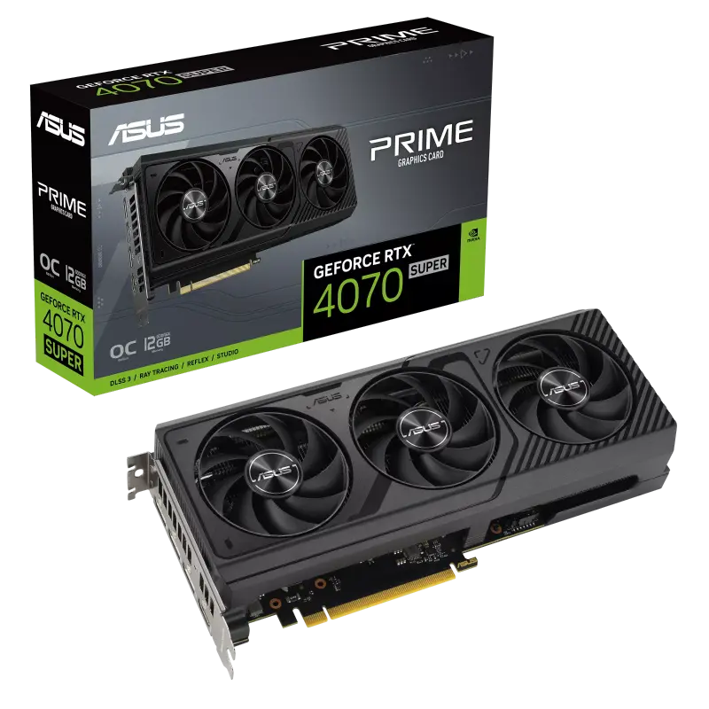 ASUS RTX4070 Super 12GB GDDR6X Prime OC (PRIME-RTX4070S-O12G)