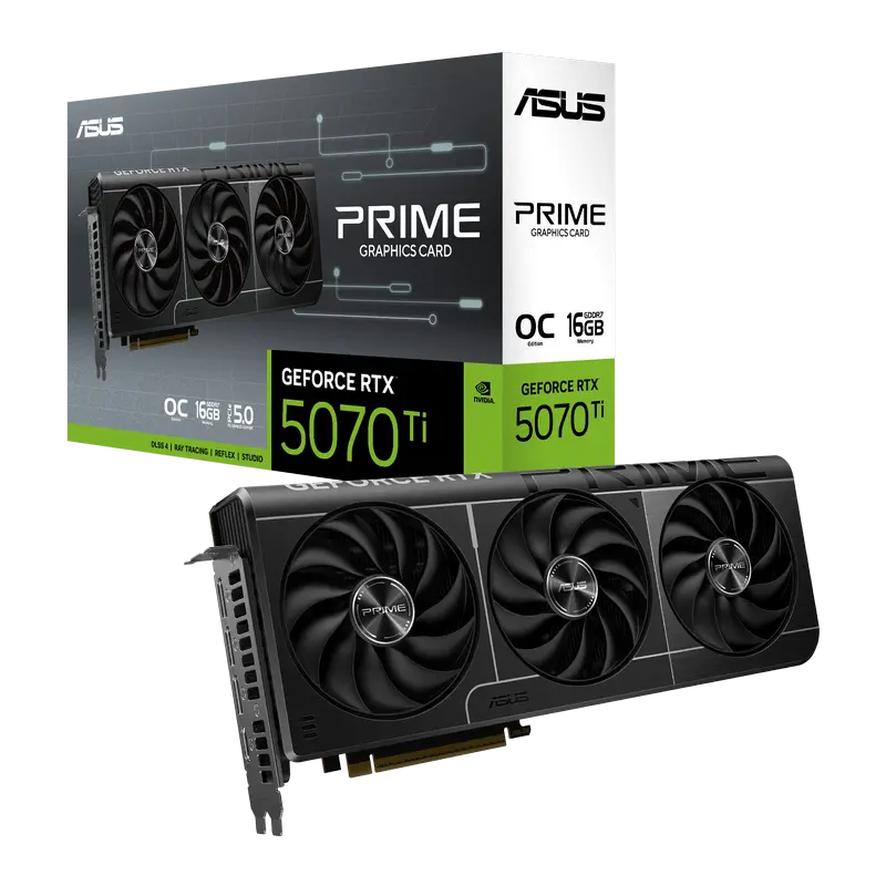 ASUS RTX5070Ti 16GB GDDR7 Prime OC (PRIME-RTX5070TI-O16G)