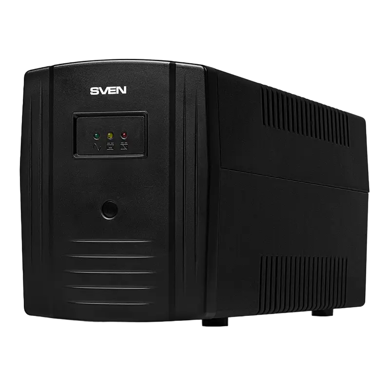 UPS SVEN Pro 1000, 1000VA/720W, Line Interactive, AVR, LED, USB, RJ-45, 3xShuko Sockets