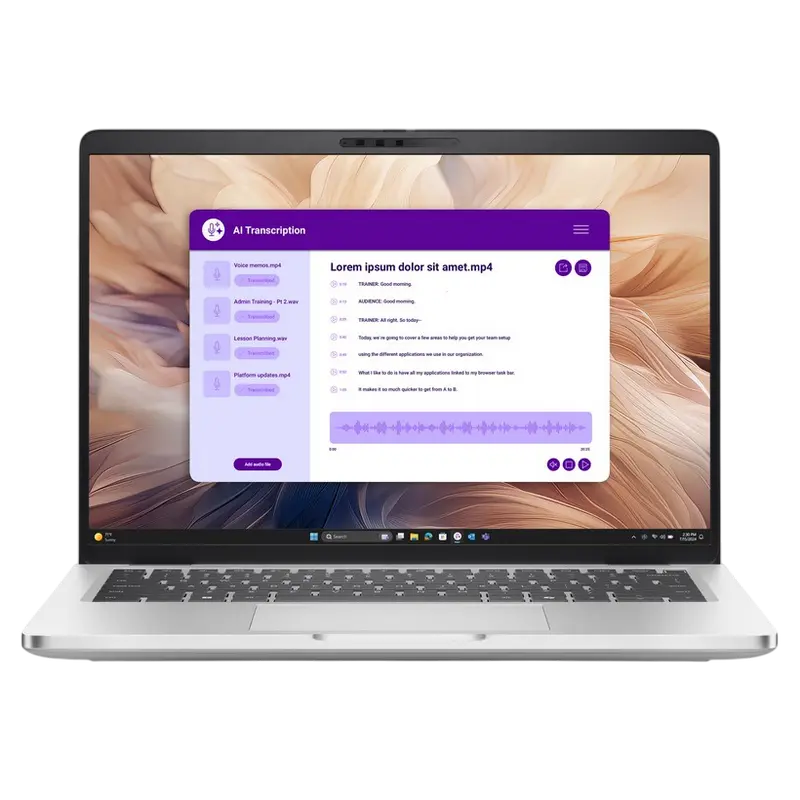 14.0" Dell Pro 14 Plus PB14250 Silver (Core Ultra 7 268V 32Gb 1Tb Win 11)
