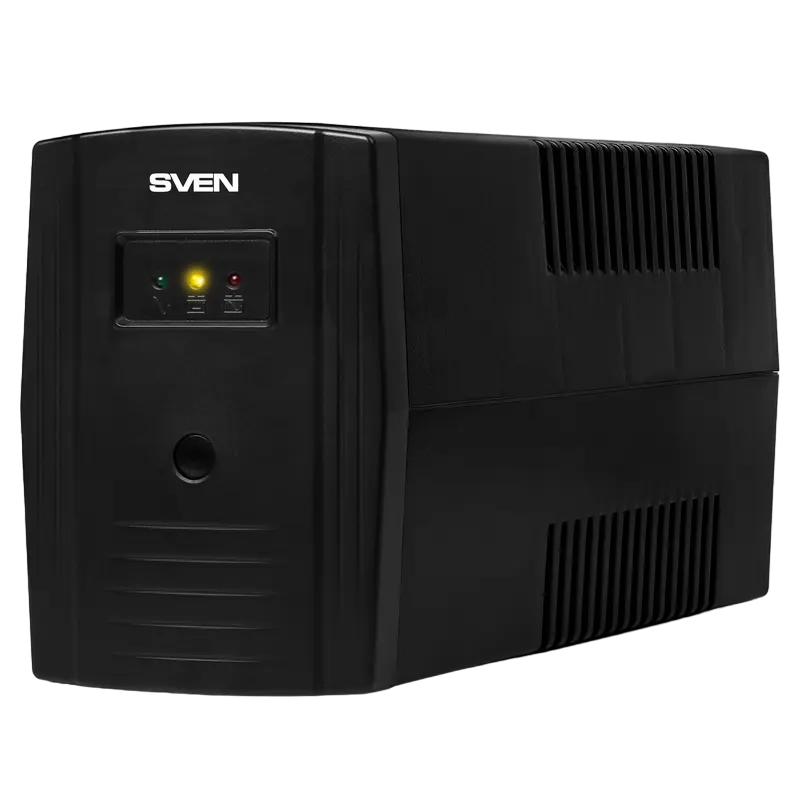 UPS SVEN Pro 400, 400VA/240W, Line Interactive, AVR, LED, 2xShuko Sockets