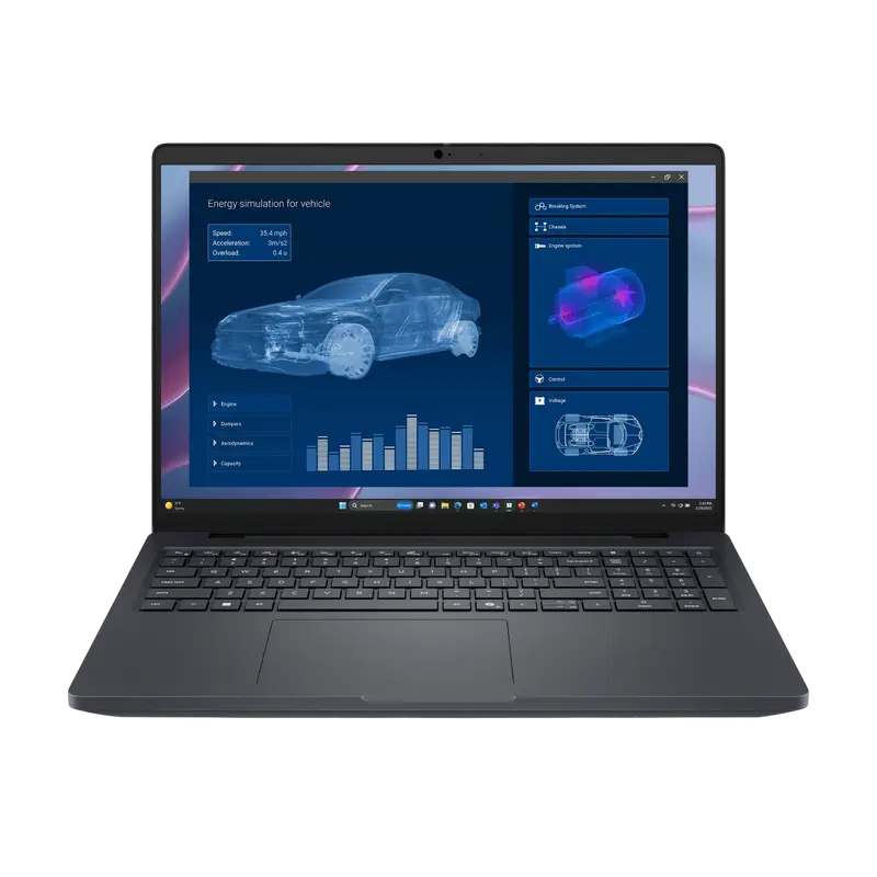 16.0" Dell Pro Max 16 MC16255 Black (Ryzen AI 9 HX PRO 370 32Gb 1Tb Win 11)