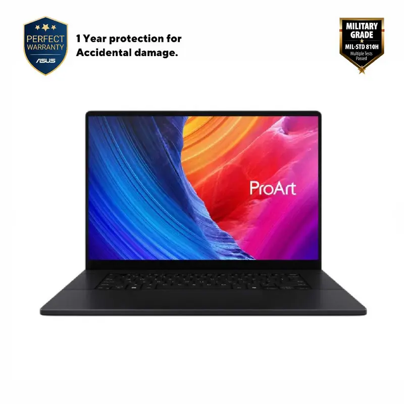 ASUS 16.0" ProArt P16 H7606WR Black (Ryzen AI 9 HX 370 32Gb 2Tb 5070 Ti 12Gb Win 11)
