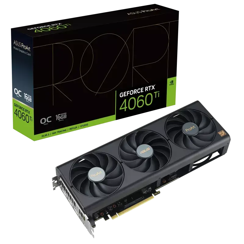 ASUS RTX4060Ti 16GB GDDR6 ProArt (PROART-RTX4060TI-O16G)