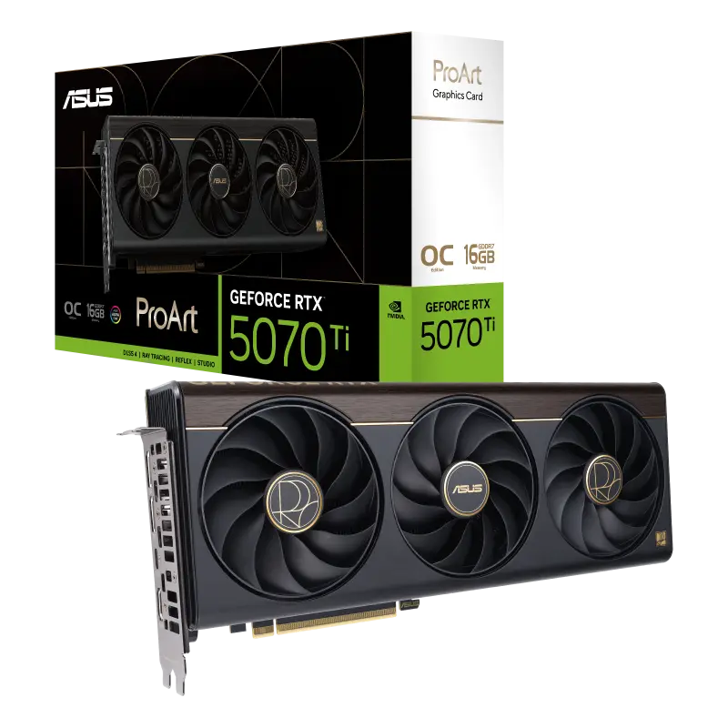 ASUS RTX5070Ti 16GB GDDR7 ProArt OC (PROART-RTX5070TI-O16G)