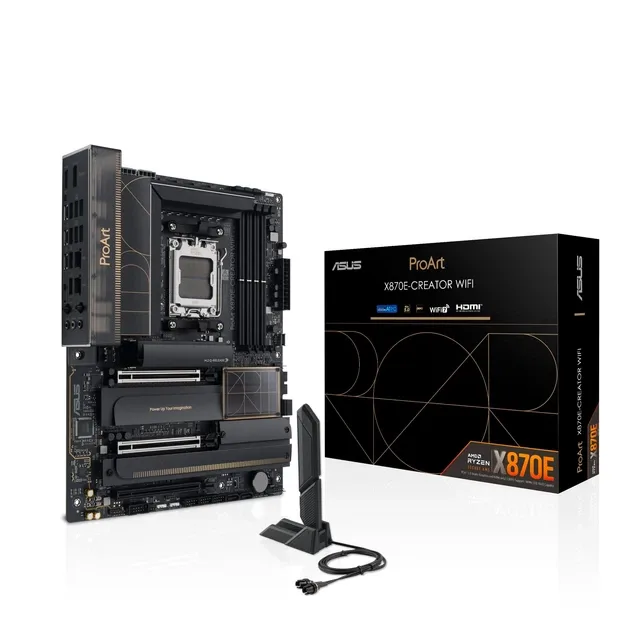 ASUS ProArt X870E-CREATOR WIFI, 4×DDR5