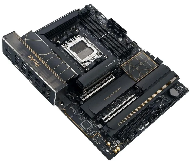 ASUS PROART X870E-CREATOR (PROART X870E-CREATOR WIFI), vedere laterală