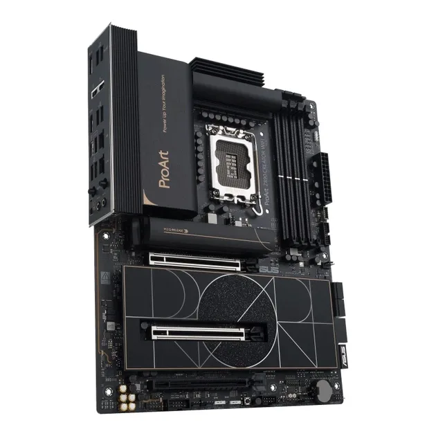 ASUS ProArt Z890-CREATOR WIFI, 4×DDR5, vedere alternativă