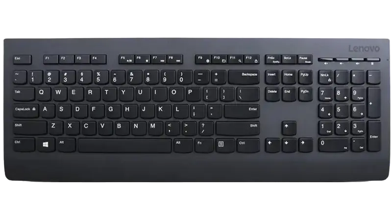 Lenovo Professional Wireless Keyboard, 2.4G & Bluetooth, EN/RU