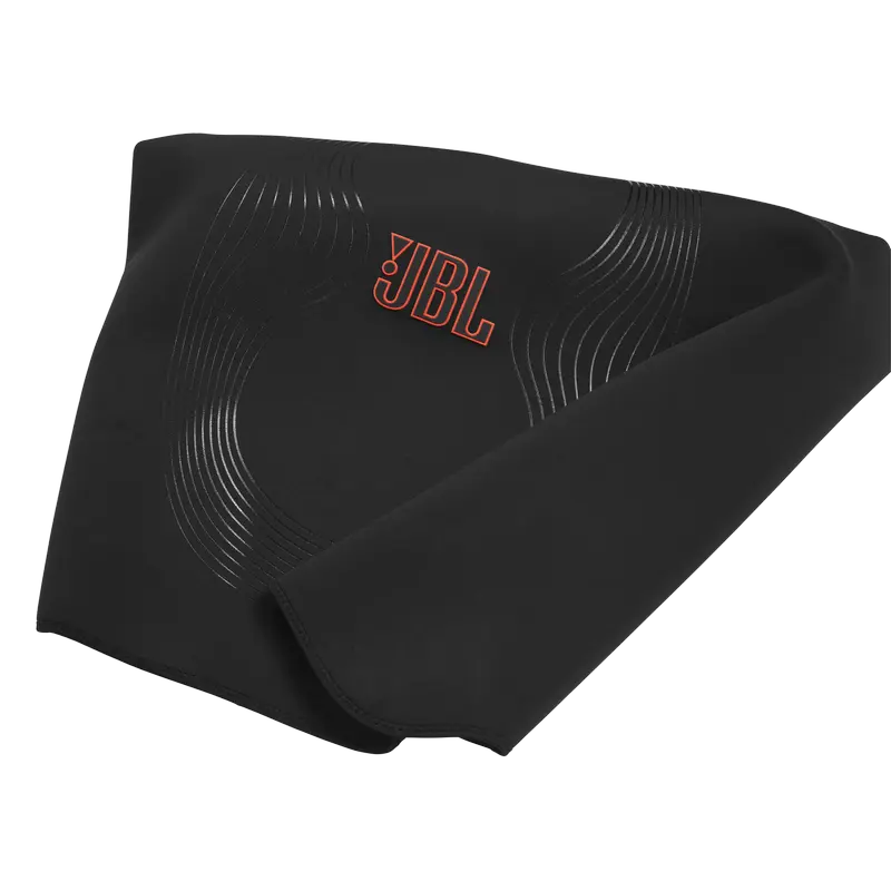 Husă de protecție JBL pentru boxa PartyBox 720, Neagră, vedere posterioară
