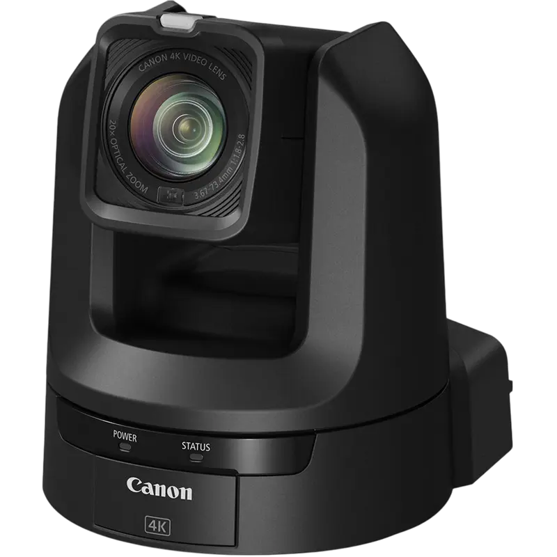 PTZ Camera Canon CR-N100 Black, 4k NDI, Zoom 20x