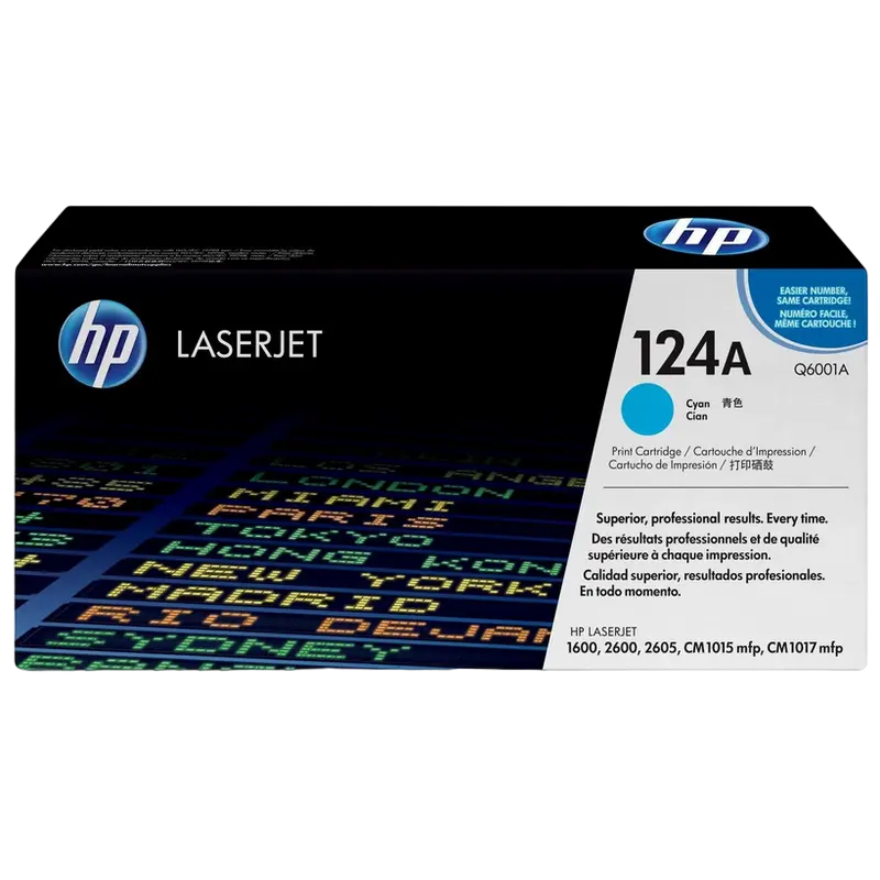 Cartuș laser HP Q6001A cyan
