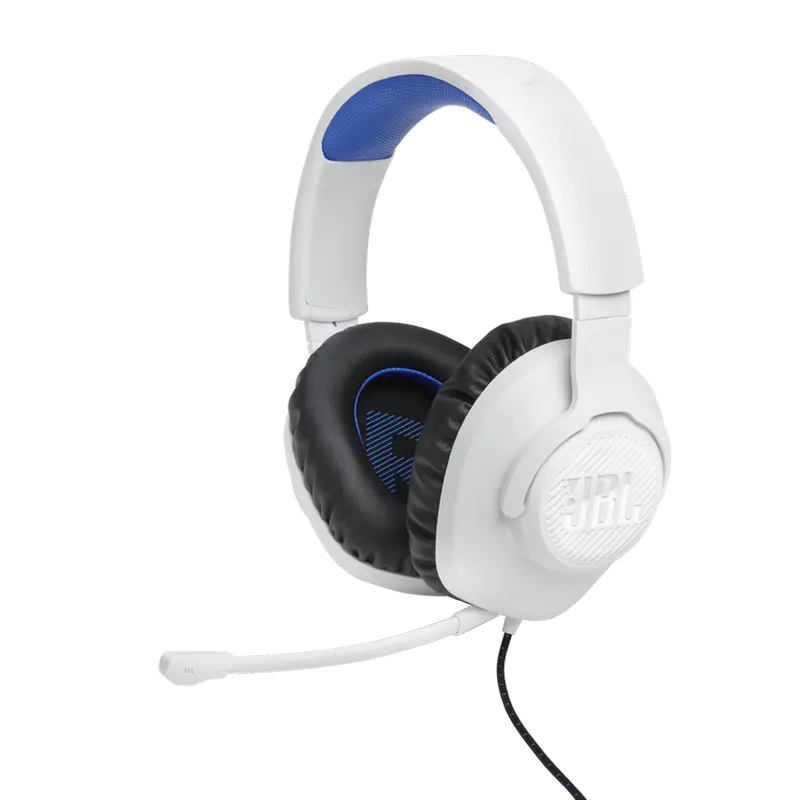 JBL Quantum 100P Console White/Blue