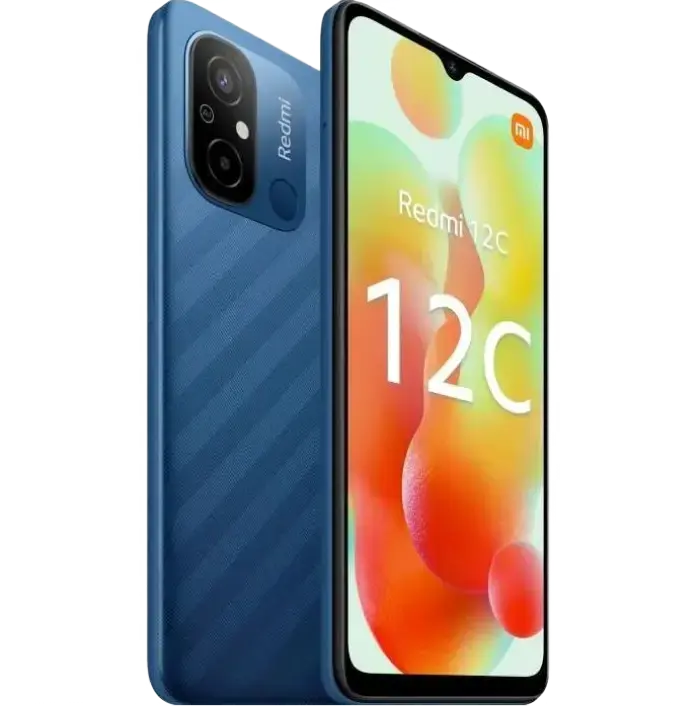 Xiaomi Redmi 12C 3/64 GB EU Ocean Blue, vedere posterioară