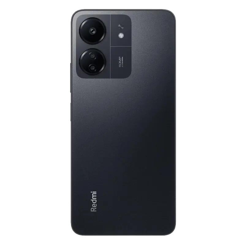 Xiaomi Redmi 13C 6/128 GB EU Black, vedere laterală