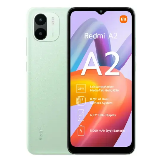 Xiaomi Redmi A2 2/32 GB EU Light Green, imagine suplimentară 9
