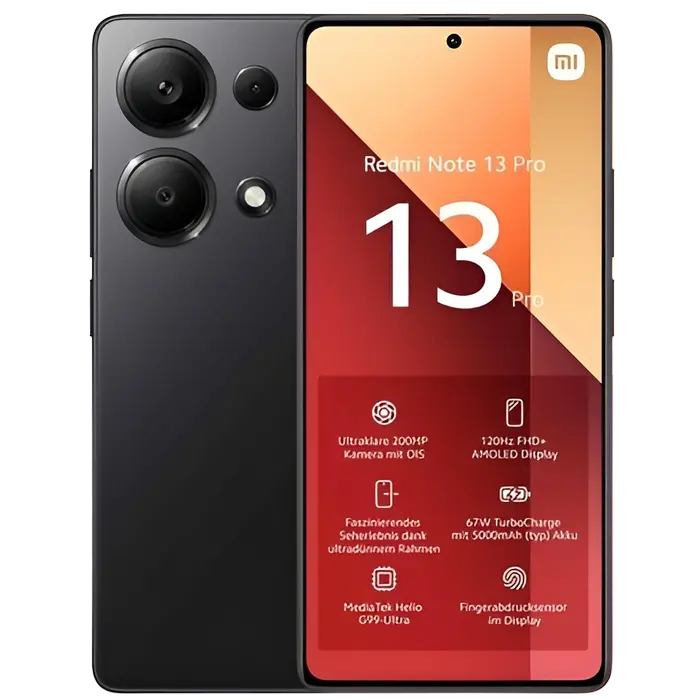 Redmi Note 13 Pro 12/512GB EU Midnight Black