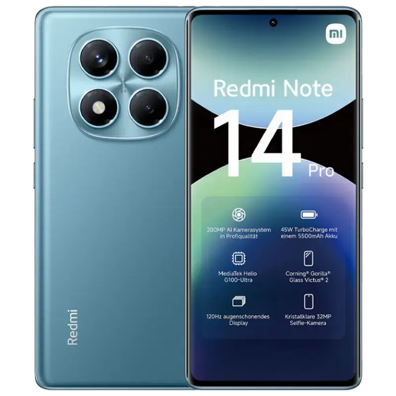 Redmi Note 14 Pro 4G 12/512GB EU Blue