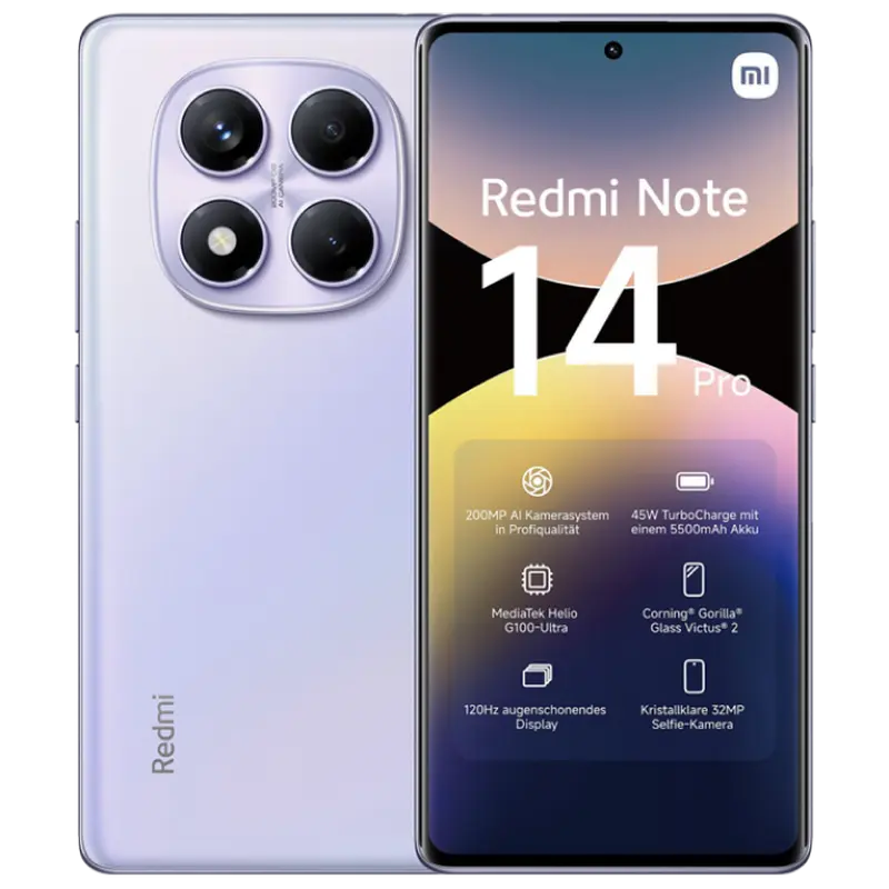 Redmi Note 14 Pro 4G 8/256GB EU Purple