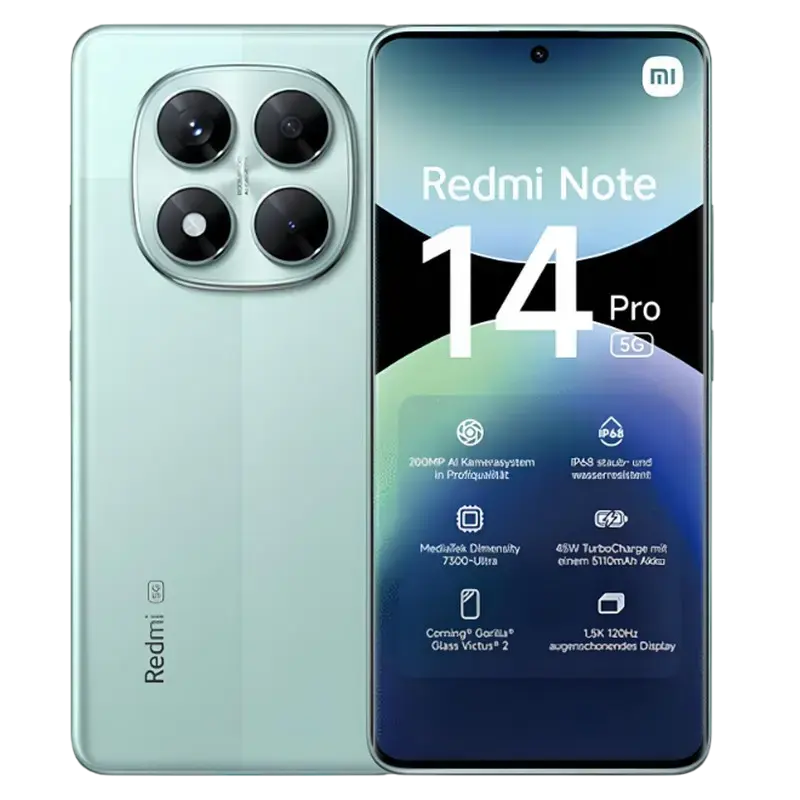 Redmi Note 14 Pro 5G 12/512GB EU Blue