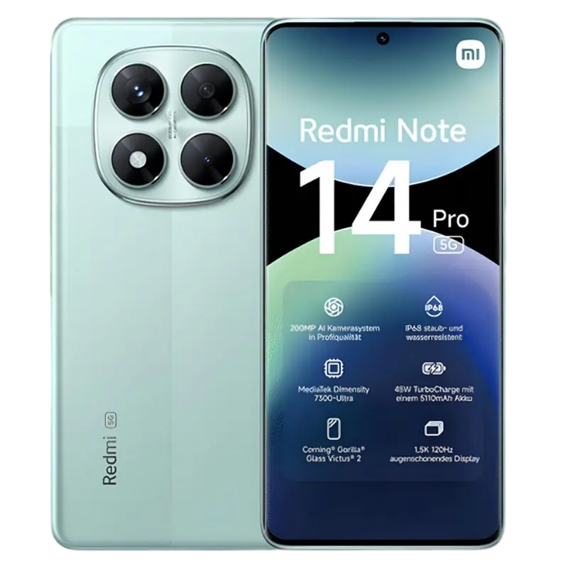 Redmi Note 14 Pro 5G 12/512GB EU Green