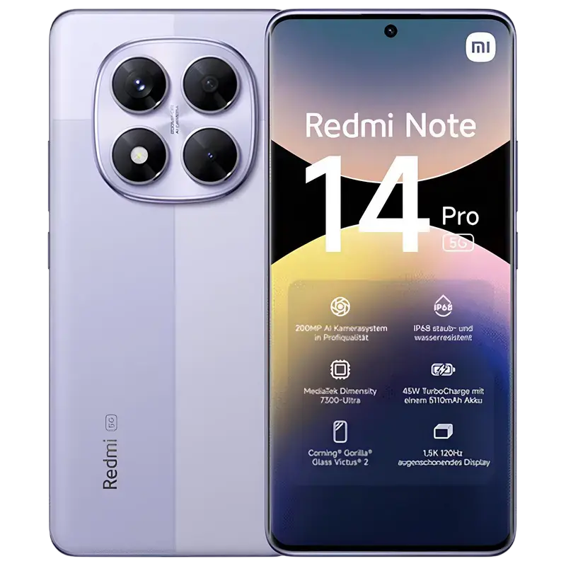 Xiaomi Redmi Note 14 Pro 5G 12/512GB EU Purple