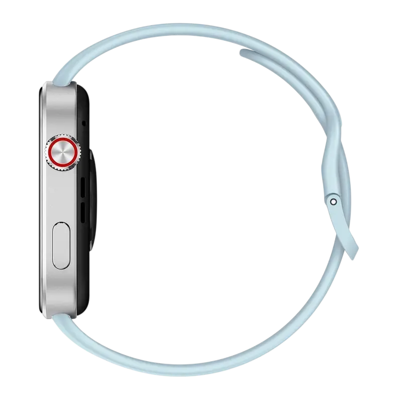 Ceas inteligent Xiaomi Redmi Watch 6 Albastru, vedere posterioară