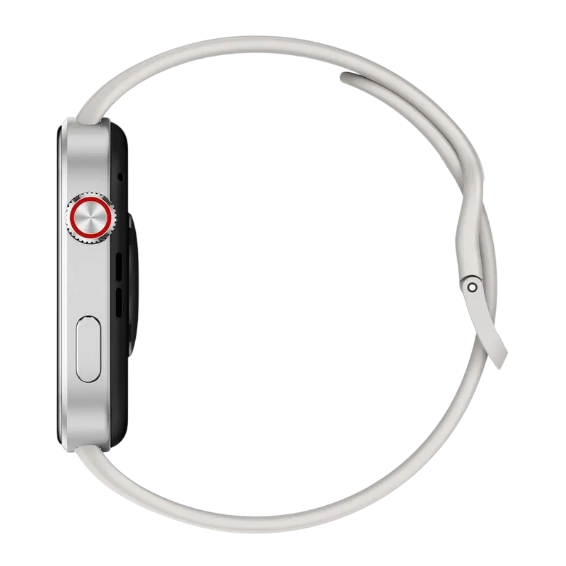 Ceas inteligent Xiaomi Redmi Watch 6 Gri argintiu, vedere laterală