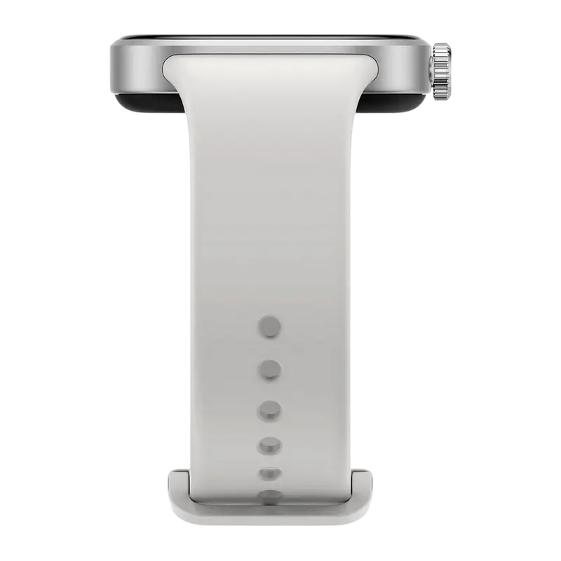 Ceas inteligent Xiaomi Redmi Watch 6 Gri argintiu, vedere posterioară