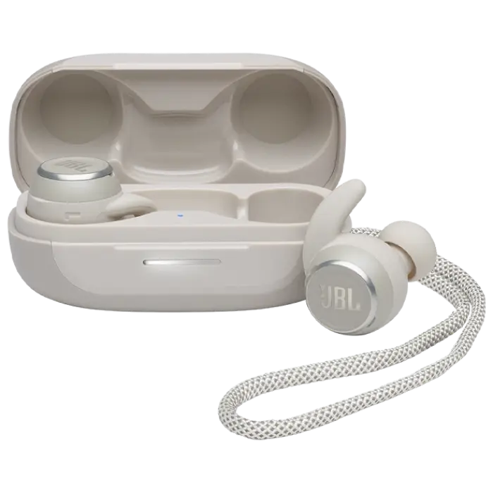 JBL Reflect Mini White Active Noise Cancelling With Smart Ambient