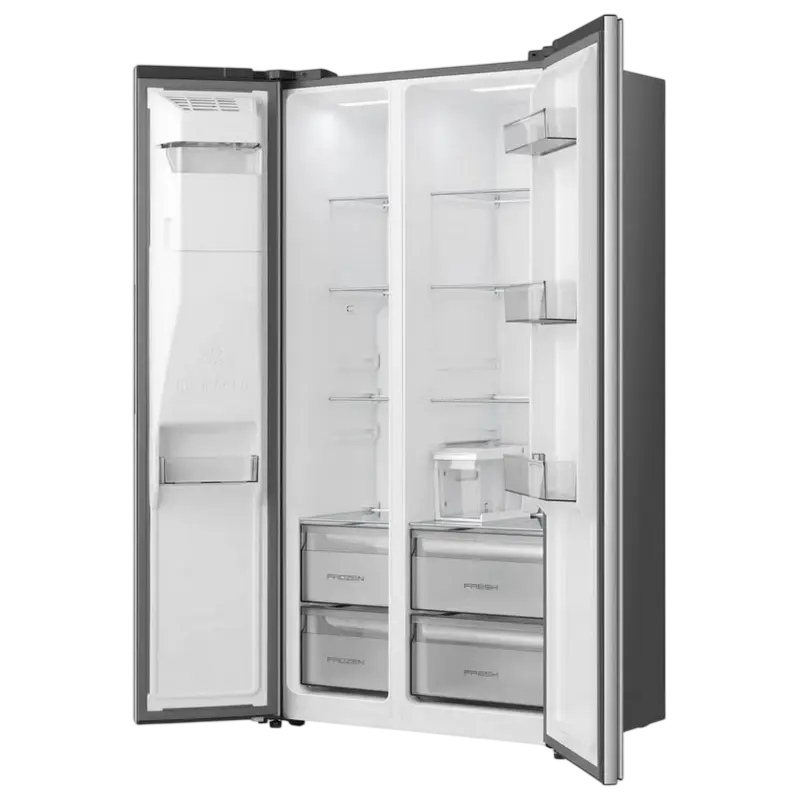 Frigider Side by Side Hisense RS5P528STIE, No Frost, 528 L, imagine suplimentară 10