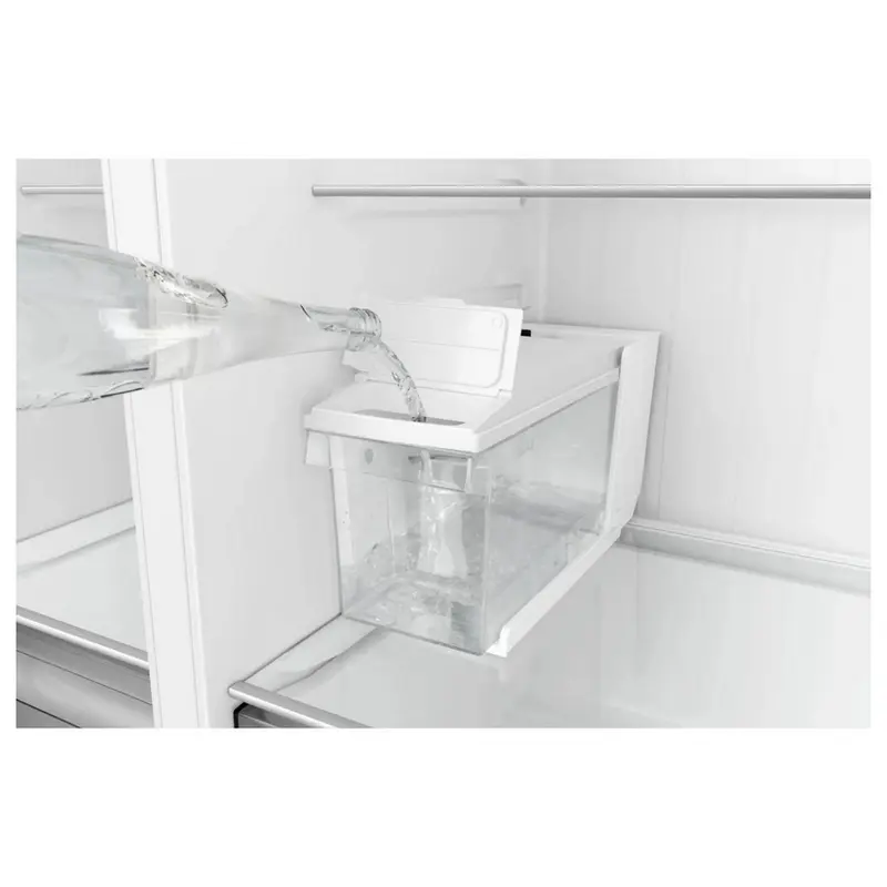 Frigider Side by Side Hisense RS5P528STIE, No Frost, 528 L, detaliu interfață