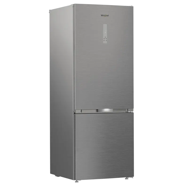 Frigider Whirlpool WHK2 6494 X6E No Frost 490L Gri, vedere laterală