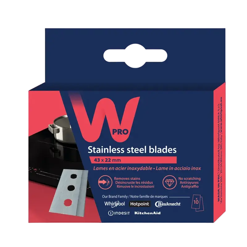Replacement blades for cleaning scraper, Wpro
