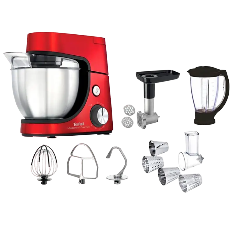 Tefal QB516G38RED robot de bucătărie Red