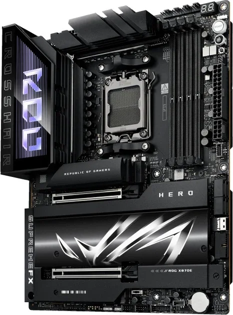 Asus ROG CROSSHAIR X870E HERO, vedere alternativă
