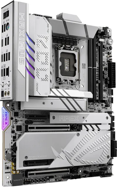 ASUS ROG Maximus Z890 APEX, vedere alternativă