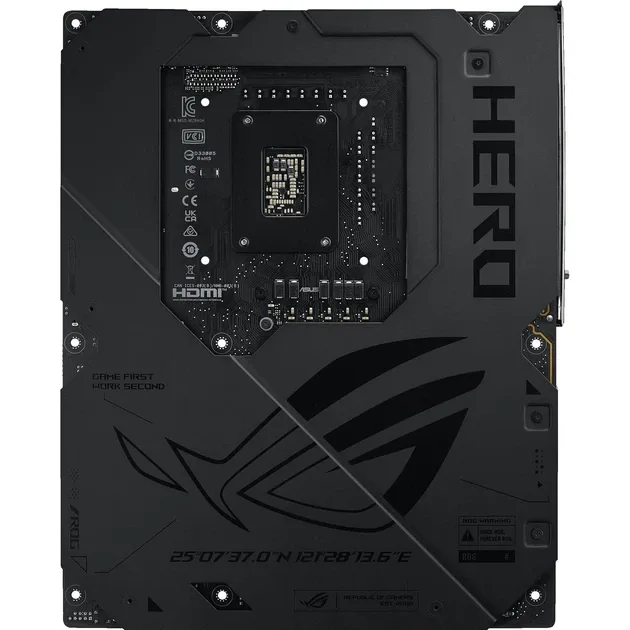 Asus ROG Maximus Z890 Hero (90MB1ID0-M0EAY0), vedere laterală